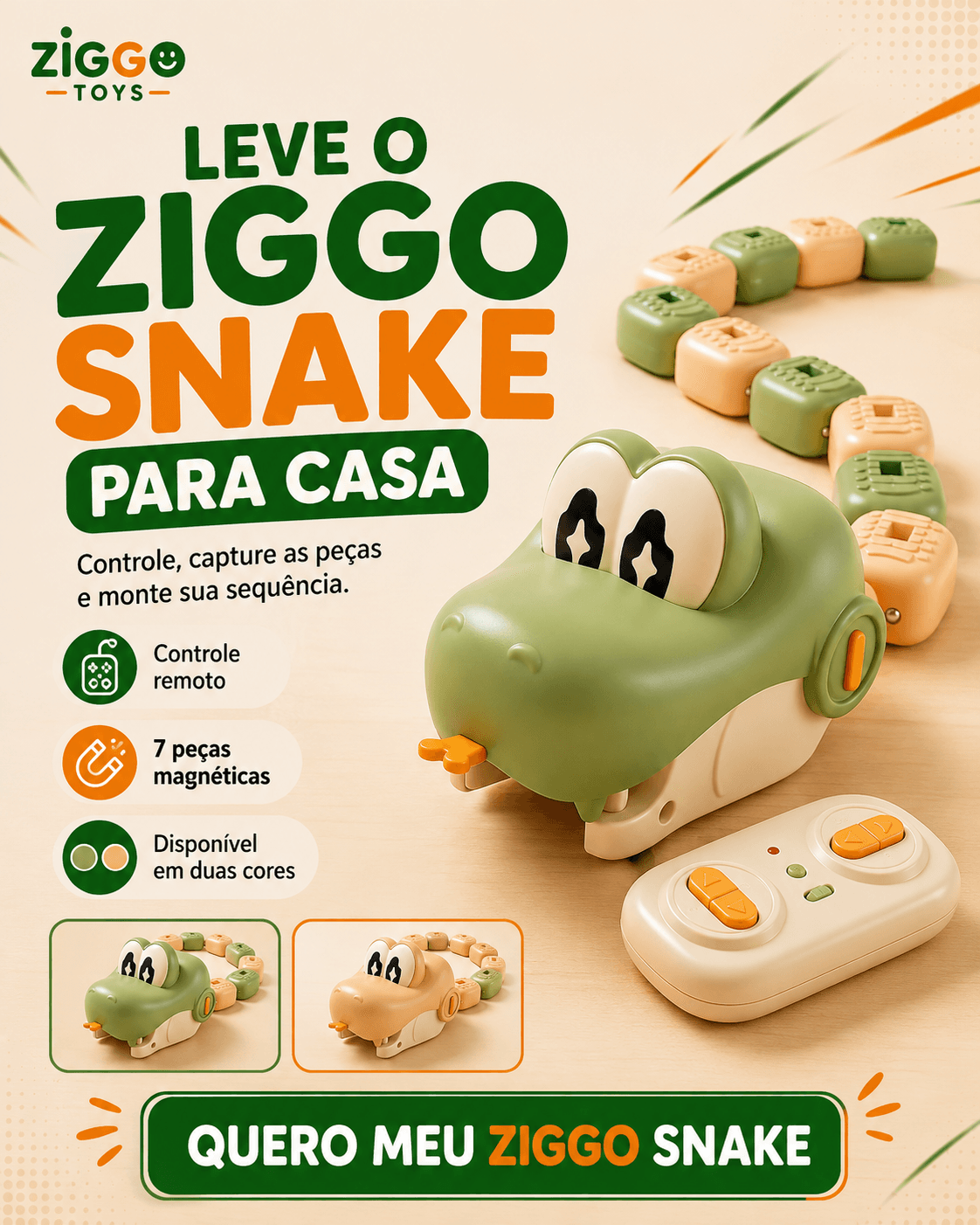 Oferta Ziggo Snake unitário